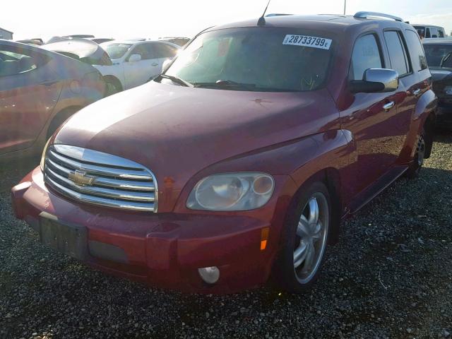 3GNDA23P16S530327 - 2006 CHEVROLET HHR LT RED photo 2