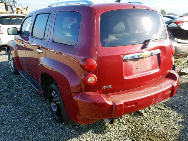 3GNDA23P16S530327 - 2006 CHEVROLET HHR LT RED photo 3