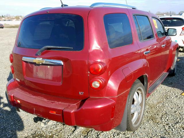 3GNDA23P16S530327 - 2006 CHEVROLET HHR LT RED photo 4