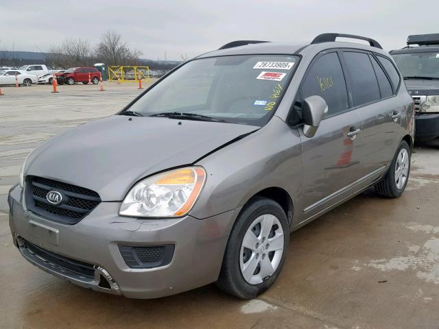 KNAHG8C80A7299364 - 2010 KIA RONDO LX SILVER photo 2