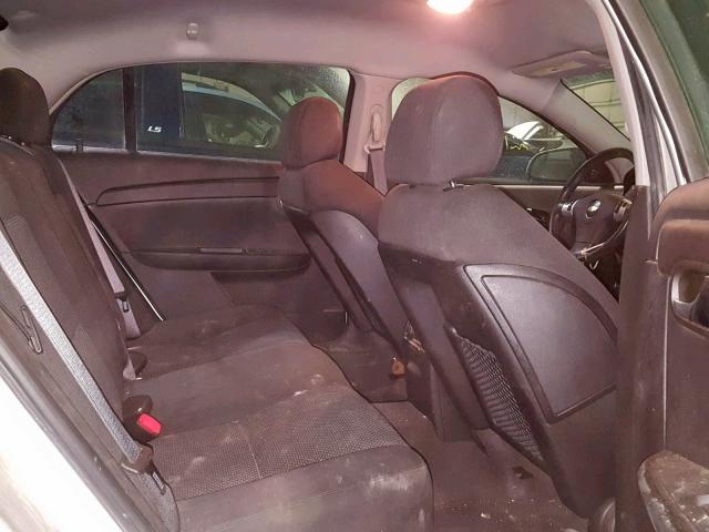 1G1ZH57B18F176612 - 2008 CHEVROLET MALIBU 1LT 银色 照片 6