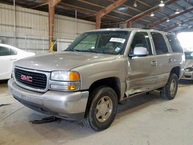 1GKEC13VX5R235202 - 2005 GMC YUKON BEIGE photo 2