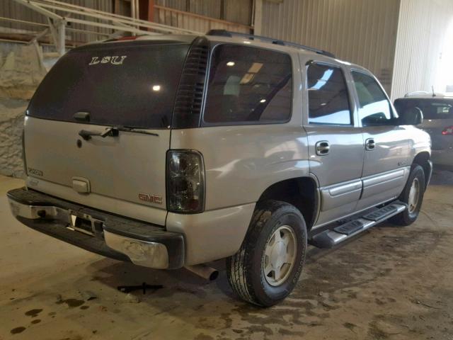 1GKEC13VX5R235202 - 2005 GMC YUKON BEIGE photo 4