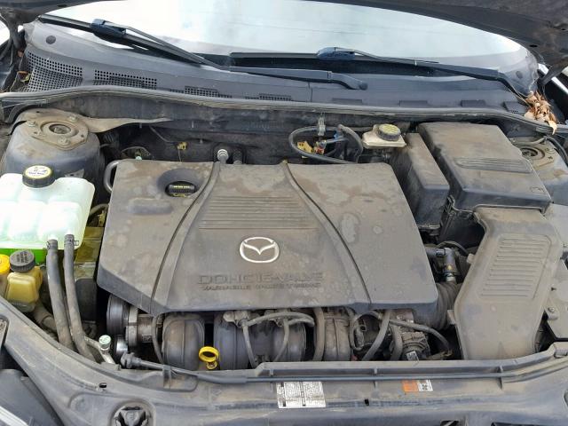 JM1BK323051256975 - 2005 MAZDA 3 S GRAY photo 7