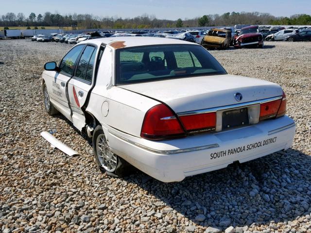 2MEFM74WXWX685803 - 1998 MERCURY GRAND MARQ WHITE photo 3