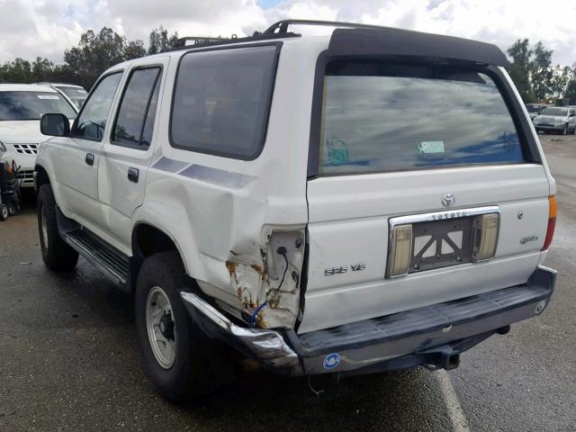 JT3VN29V8P0020089 - 1993 TOYOTA 4RUNNER VN WHITE photo 3