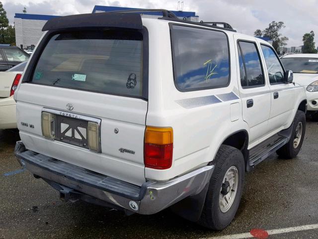 JT3VN29V8P0020089 - 1993 TOYOTA 4RUNNER VN WHITE photo 4