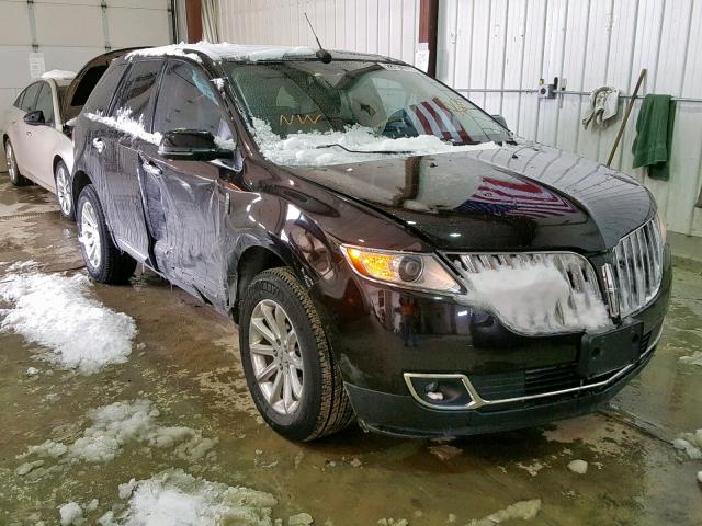 2LMDJ8JK2DBL23824 - 2013 LINCOLN MKX BROWN photo 1