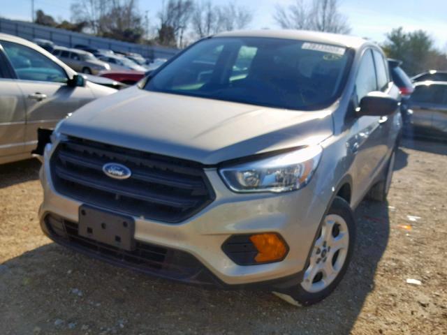 1FMCU0F72HUE08084 - 2017 FORD ESCAPE S GOLD photo 2