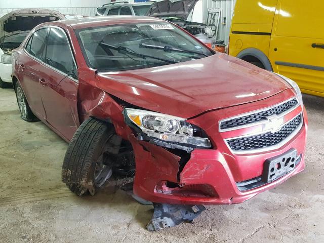 1G11D5RR0DF111358 - 2013 CHEVROLET MALIBU 1LT MAROON photo 1