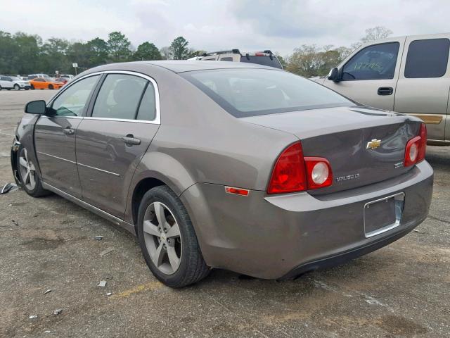 1G1ZC5EU6BF384348 - 2011 CHEVROLET MALIBU 1LT 灰色 照片 3