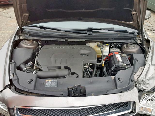 1G1ZC5EU6BF384348 - 2011 CHEVROLET MALIBU 1LT 灰色 照片 7