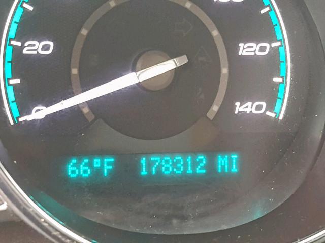 1G1ZC5EU6BF384348 - 2011 CHEVROLET MALIBU 1LT 灰色 照片 8