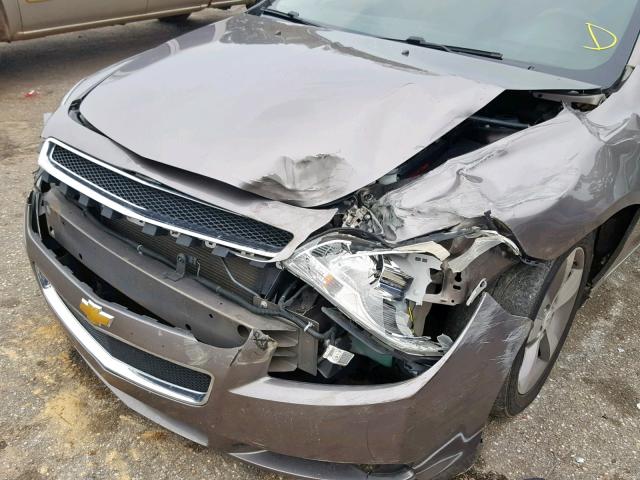 1G1ZC5EU6BF384348 - 2011 CHEVROLET MALIBU 1LT 灰色 照片 9