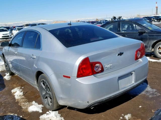 1G1ZC5E1XBF173840 - 2011 CHEVROLET MALIBU 1LT 银色 照片 3