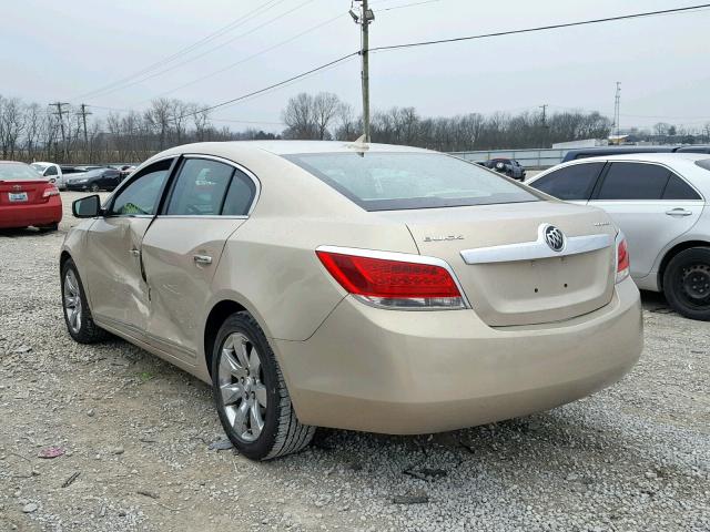 1G4GC5EG2AF172808 - 2010 BUICK LACROSSE C GOLD photo 3