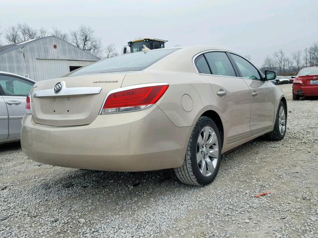 1G4GC5EG2AF172808 - 2010 BUICK LACROSSE C GOLD photo 4