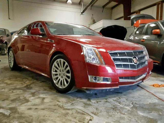 1G6DJ1ED9B0108803 - 2011 CADILLAC CTS PERFOR RED photo 1