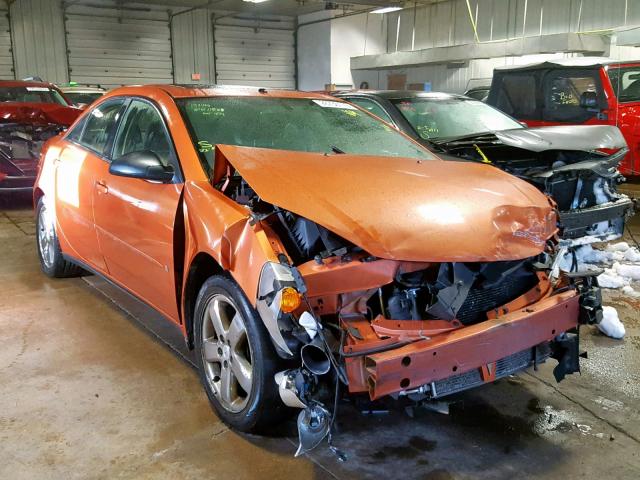 1G2ZH558264101705 - 2006 PONTIAC G6 GT ORANGE photo 1