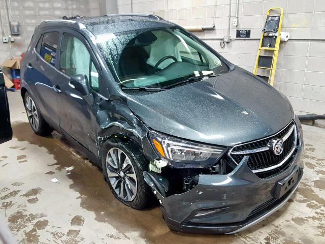 KL4CJFSBXJB700930 - 2018 BUICK ENCORE PRE GRAY photo 1