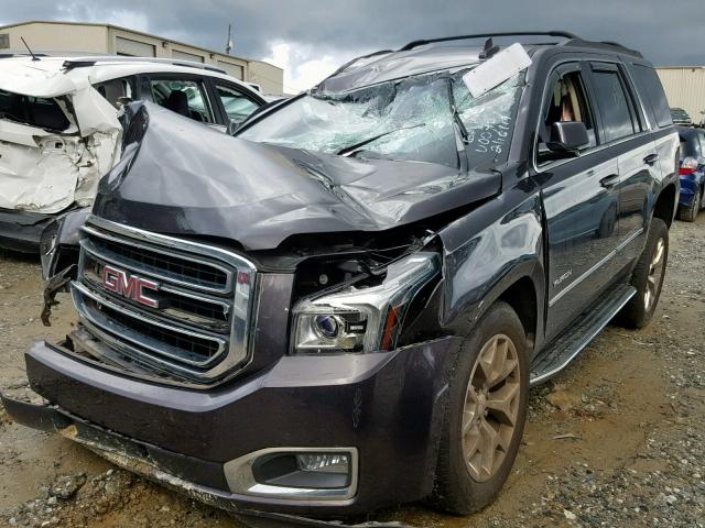 1GKS1AKC2GR190090 - 2016 GMC YUKON SLE GRAY photo 2