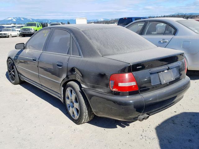 WAUDD68D5YA181602 - 2000 AUDI S4 2.7 QUA BLACK photo 3