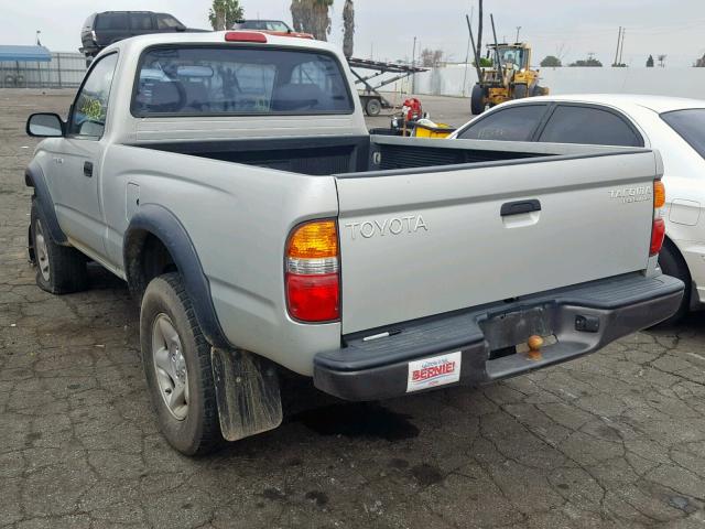 5TENM92N62Z019520 - 2002 TOYOTA TACOMA PRE TAN photo 3