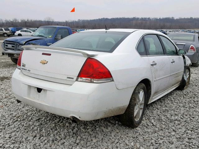 2G1WC5E33E1106156 - 2014 CHEVROLET IMPALA LIM WHITE photo 4