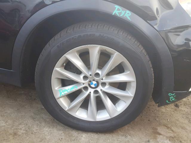 5UXWX9C52E0D36985 - 2014 BMW X3 XDRIVE2 BLACK photo 9