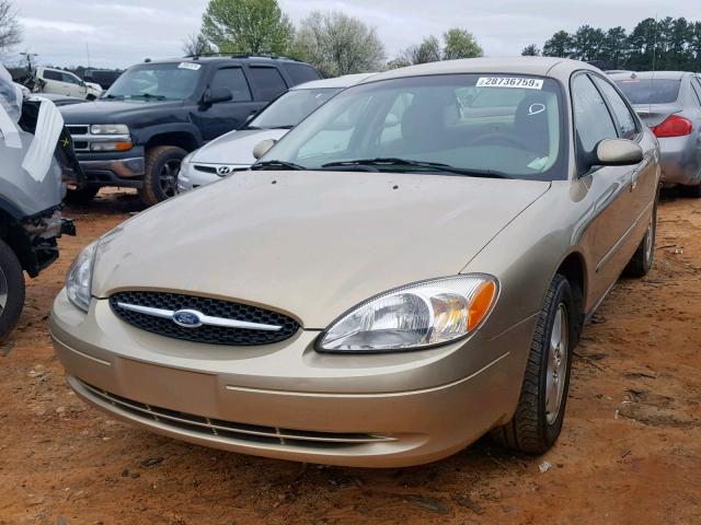 1FAFP55U0YA108385 - 2000 FORD TAURUS SES GOLD photo 2