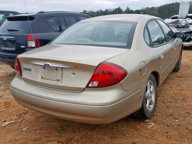 1FAFP55U0YA108385 - 2000 FORD TAURUS SES GOLD photo 4