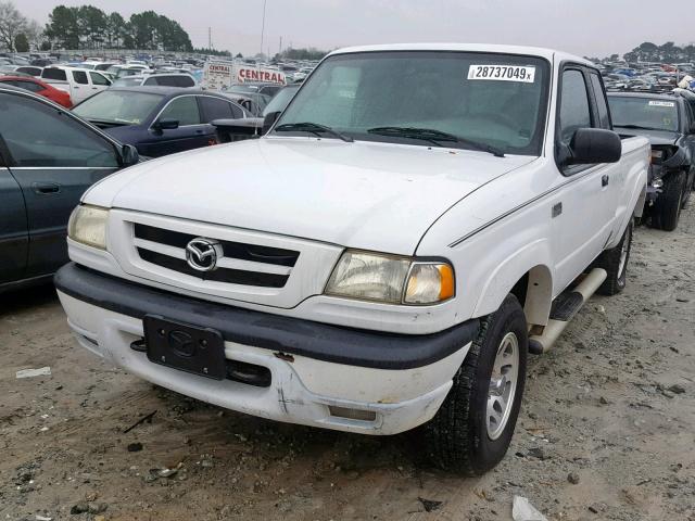 4F4YR16U21TM29138 - 2001 MAZDA B3000 CAB WHITE photo 2