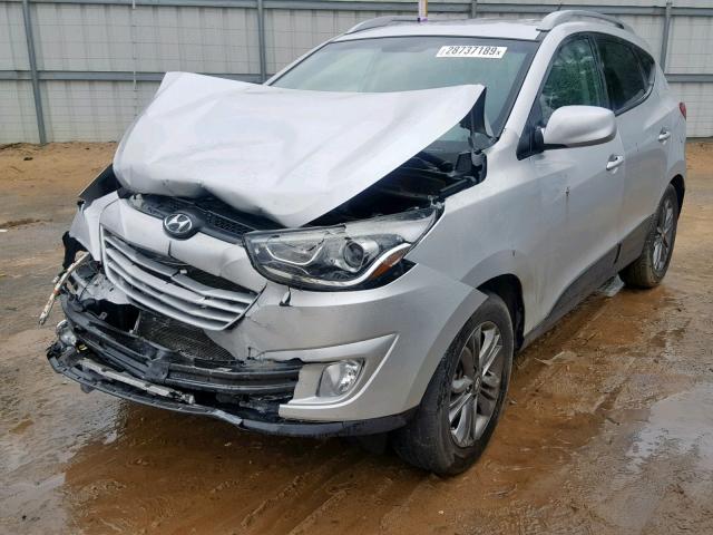 KM8JU3AG6FU017937 - 2015 HYUNDAI TUCSON LIM GRAY photo 2