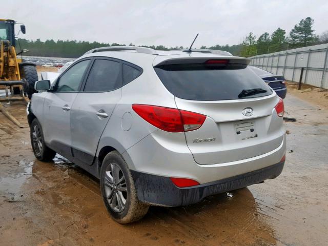 KM8JU3AG6FU017937 - 2015 HYUNDAI TUCSON LIM GRAY photo 3