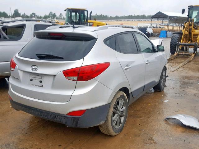 KM8JU3AG6FU017937 - 2015 HYUNDAI TUCSON LIM GRAY photo 4