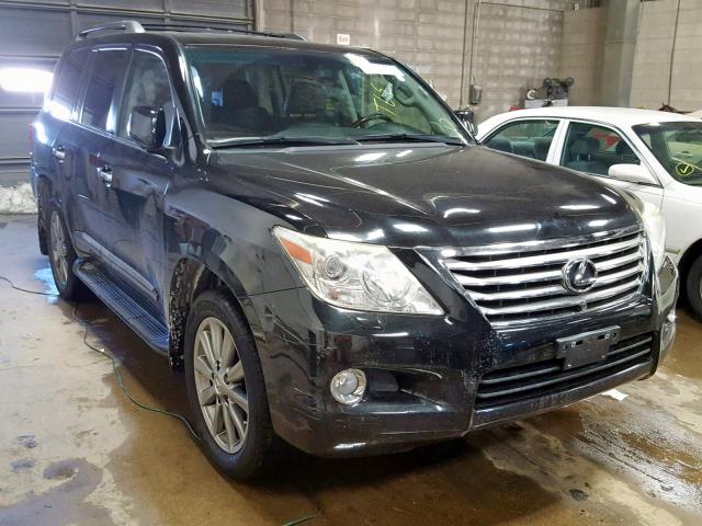 JTJHY7AX9B4078205 - 2011 LEXUS LX 570 BLACK photo 1