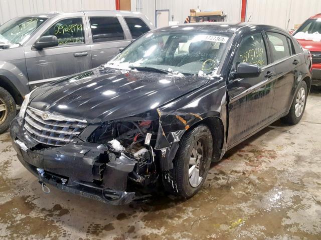 1C3LC46K18N279367 - 2008 CHRYSLER SEBRING LX BLACK photo 2