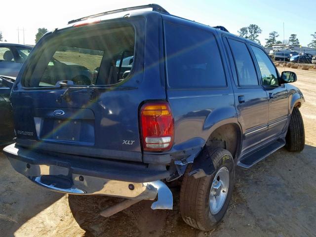 1FMDU63E3YZA26837 - 2000 FORD EXPLORER X BLUE photo 4