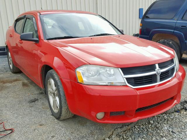 1B3LC56B69N529870 - 2009 DODGE AVENGER SX RED photo 1