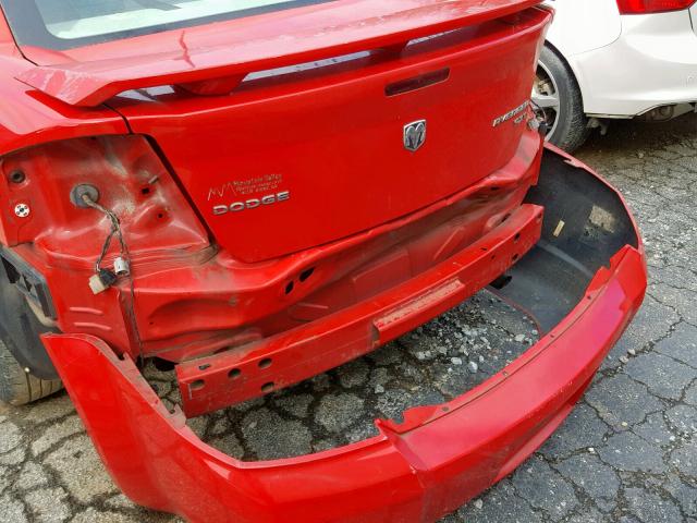 1B3LC56B69N529870 - 2009 DODGE AVENGER SX RED photo 9