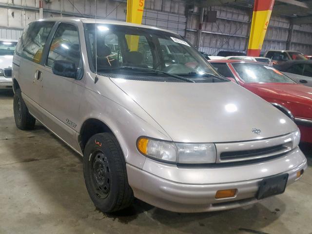 4N2DN11W8SD808262 - 1995 NISSAN QUEST XE TAN photo 1