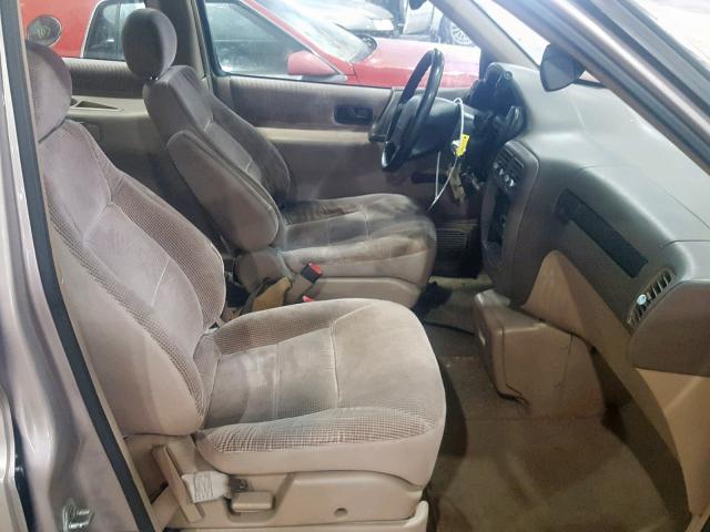 4N2DN11W8SD808262 - 1995 NISSAN QUEST XE TAN photo 5