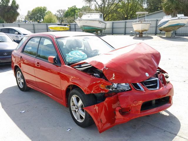 JF4GG61685H052154 - 2005 SAAB 9-2 LINEAR RED photo 1