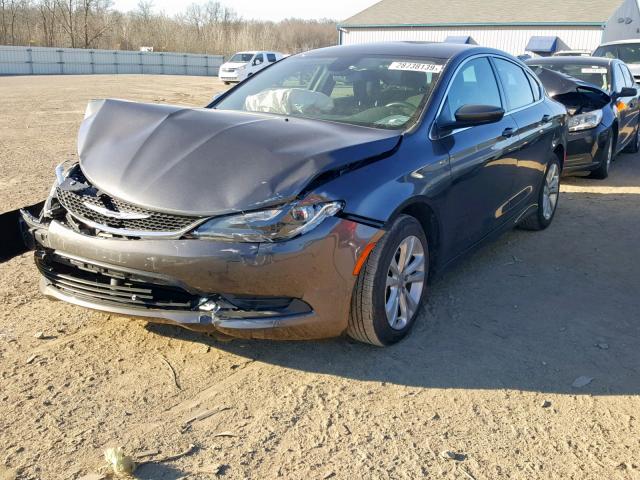 1C3CCCFB2GN186026 - 2016 CHRYSLER 200 LX GRAY photo 2