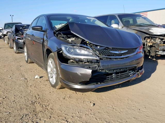 1C3CCCFB2GN186026 - 2016 CHRYSLER 200 LX GRAY photo 9