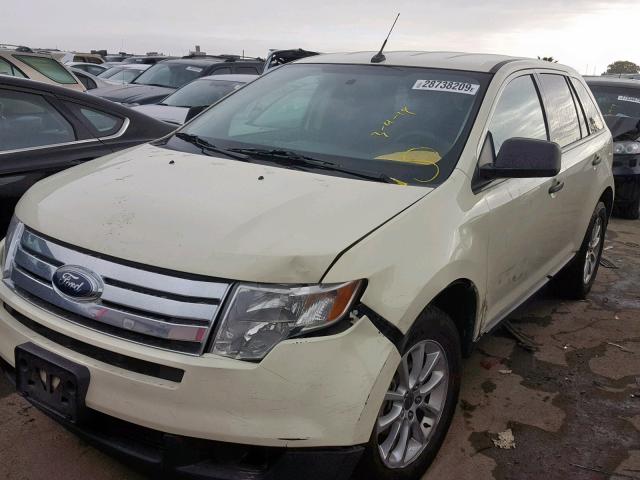 2FMDK36C78BA38085 - 2008 FORD EDGE SE WHITE photo 2