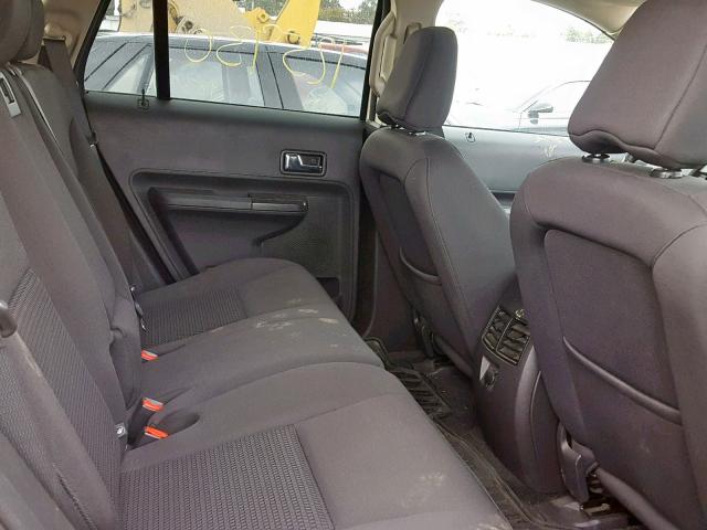 2FMDK36C78BA38085 - 2008 FORD EDGE SE WHITE photo 6