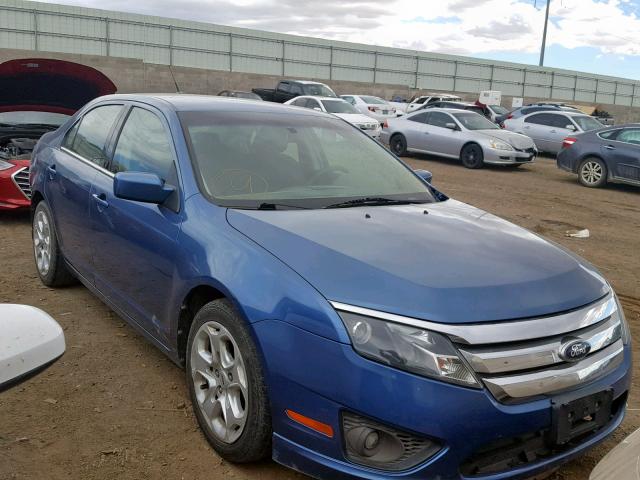 3FAHP0HA4AR390488 - 2010 FORD FUSION SE BLUE photo 1