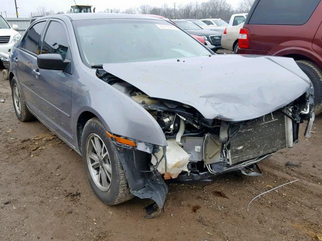 3FAHP06Z27R223791 - 2007 FORD FUSION S GRAY photo 1