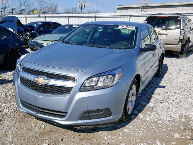 1G11B5SAXDU125130 - 2013 CHEVROLET MALIBU LS BLUE photo 2